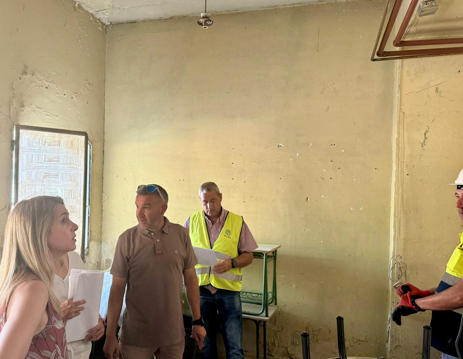 La concejala, en el interior del CEPA
